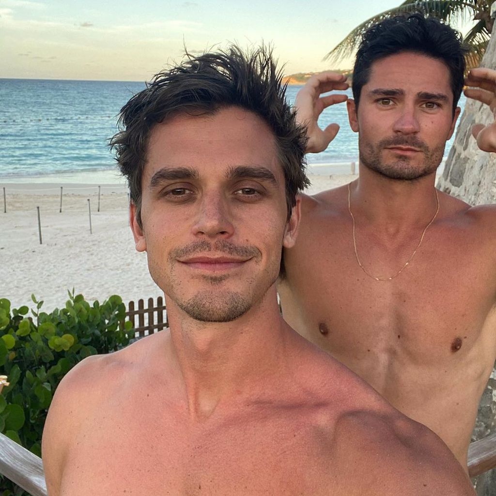 Antoni Porowski und Kevin Harrington im Urlaub im Oktober 2019