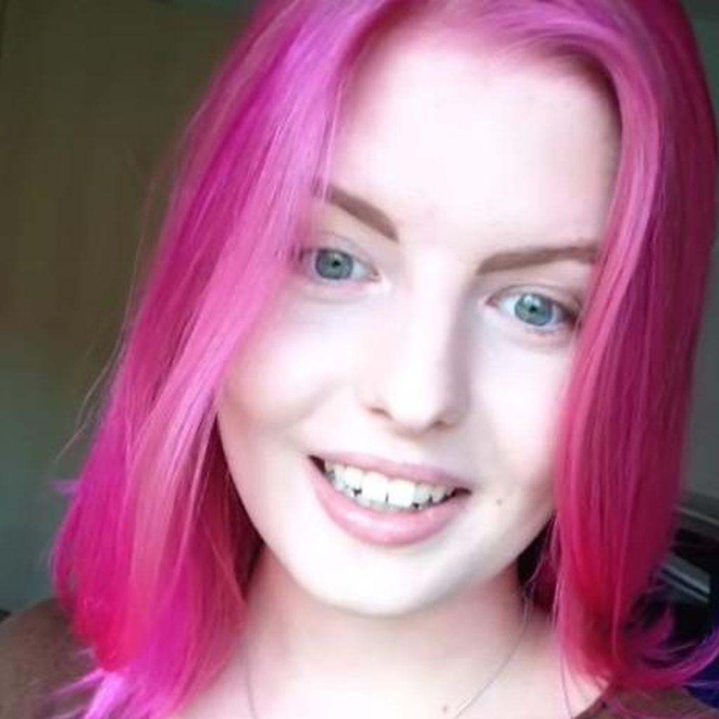 Antonia Hemmer als Teenager