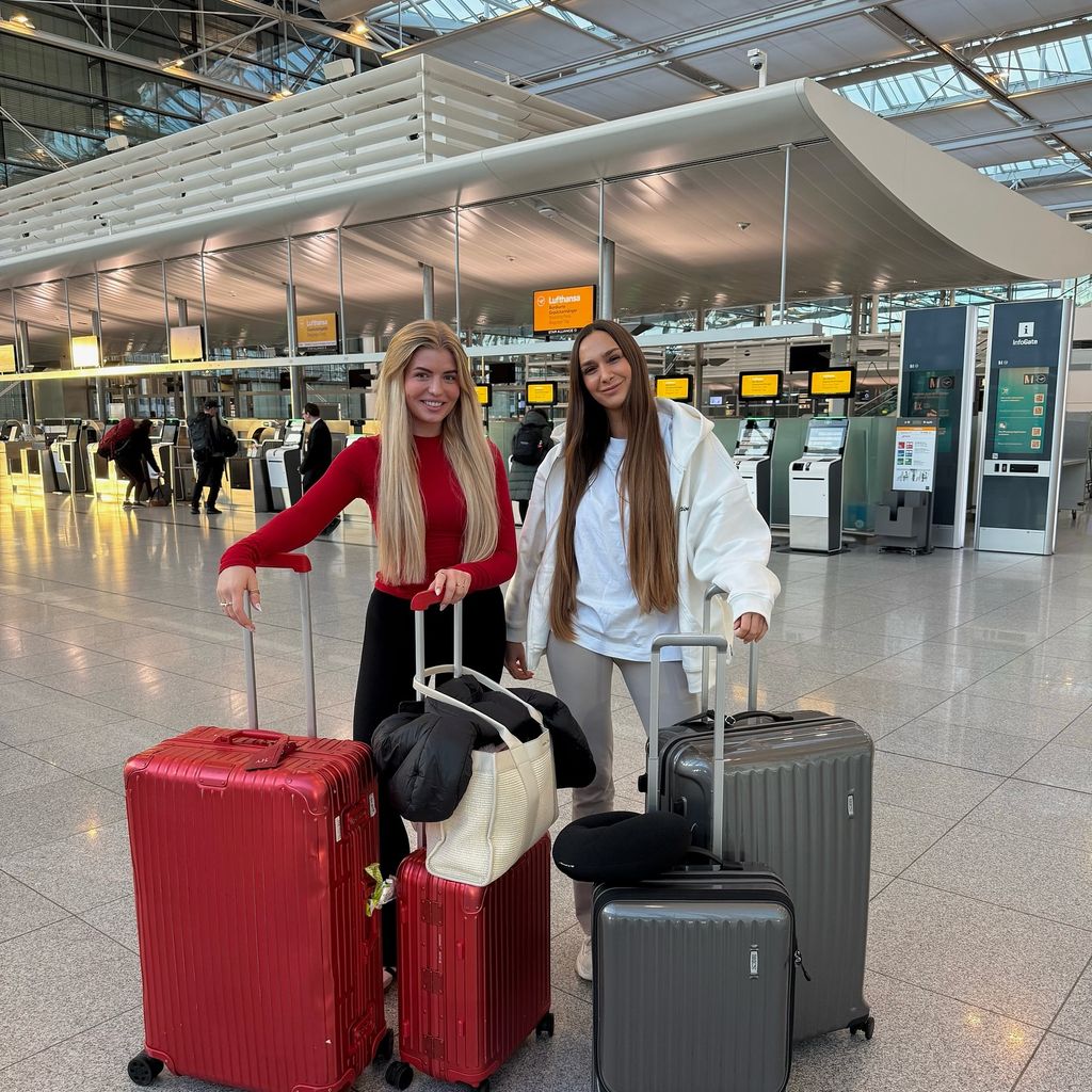 Antonia Hemmer und ihre Freundin Laurin, Januar 2025