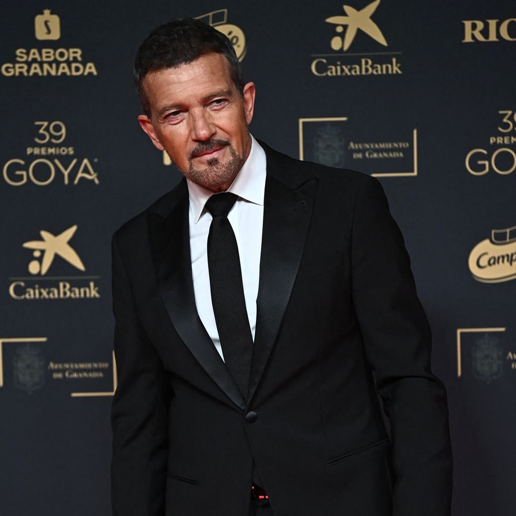 Antonio Banderas auf dem roten Teppich bei den 39. Goya Awards in Granada