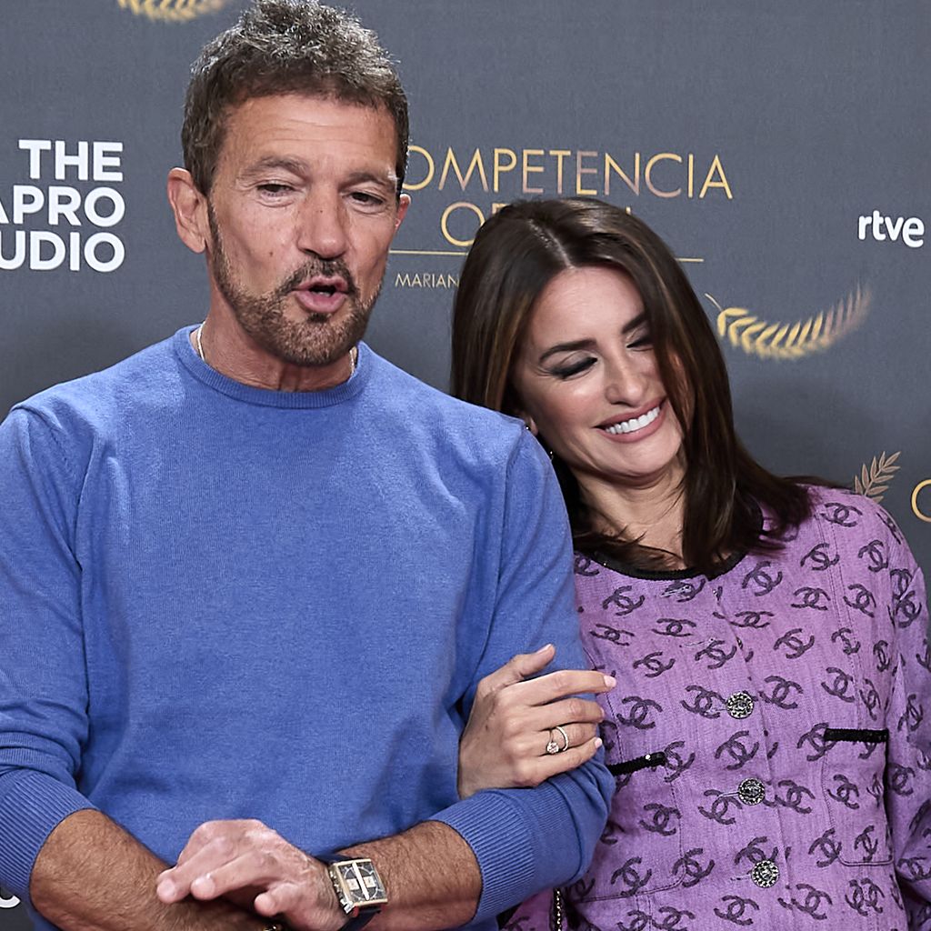 Antonio Banderas und Penélope Cruz, Februar 2022