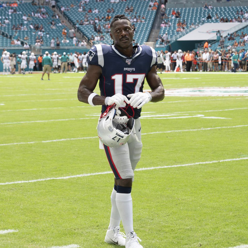 Football-Star Antonio Brown im September 2019