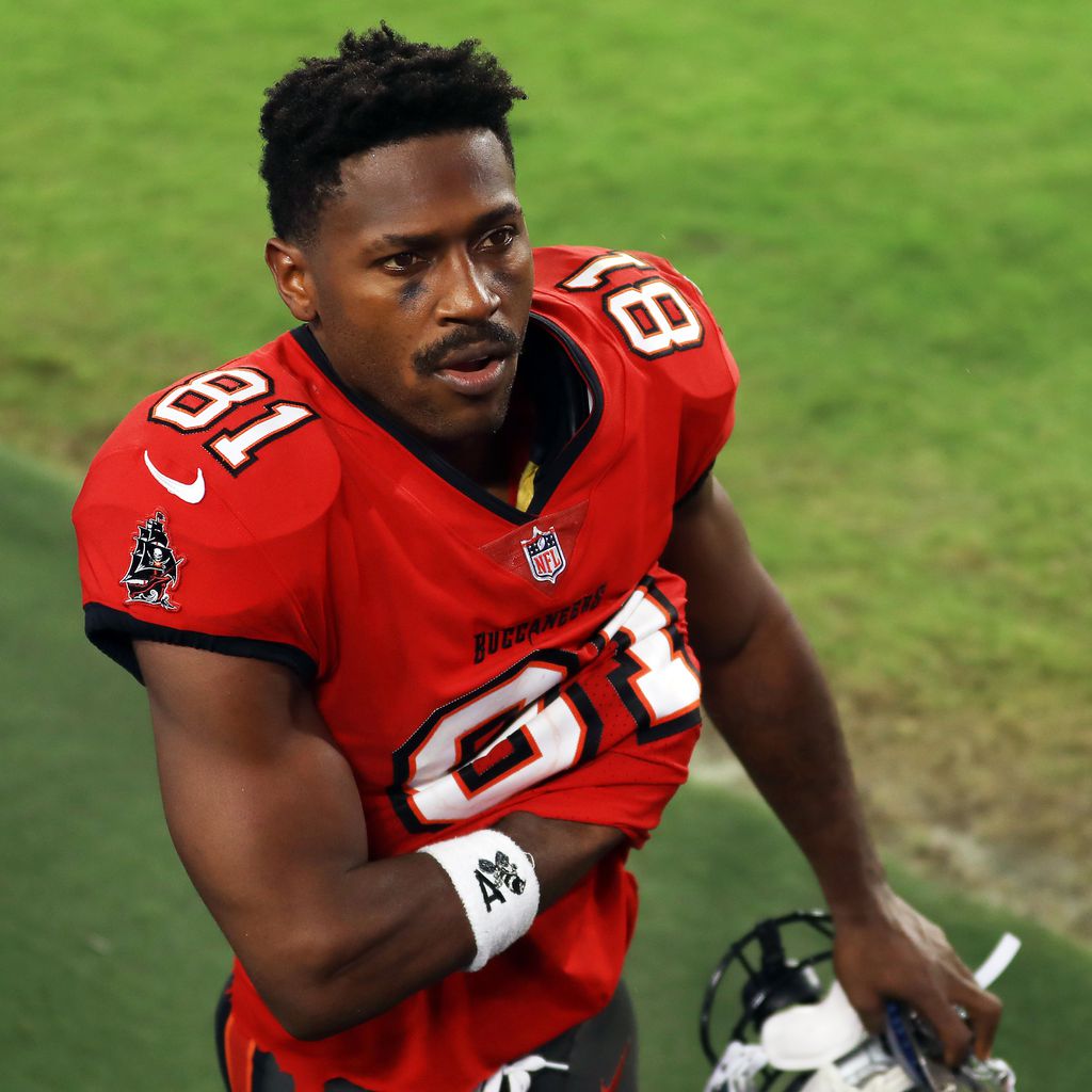 Antonio Brown bei einem Spiel der Tampa Bay Buccaneers, November 2020