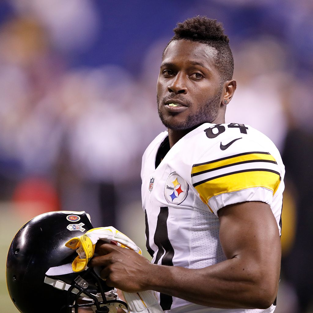 Antonio Brown bei einem Football-Spiel in Indianapolis