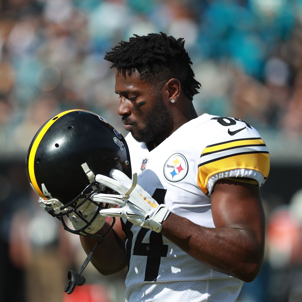 NFL-Star Antonio Brown im November 2018