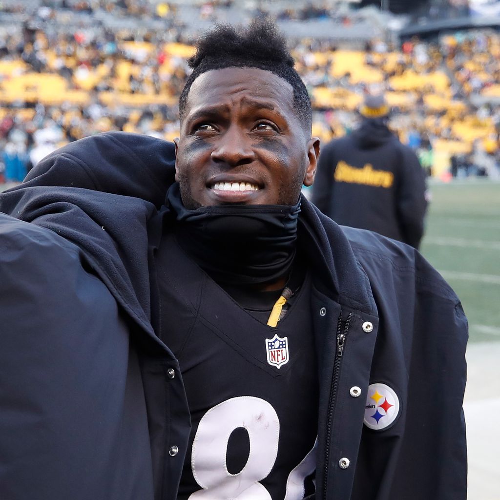 Antonio Brown bei einem Football-Match in Pittsburgh (Pennsylvania)