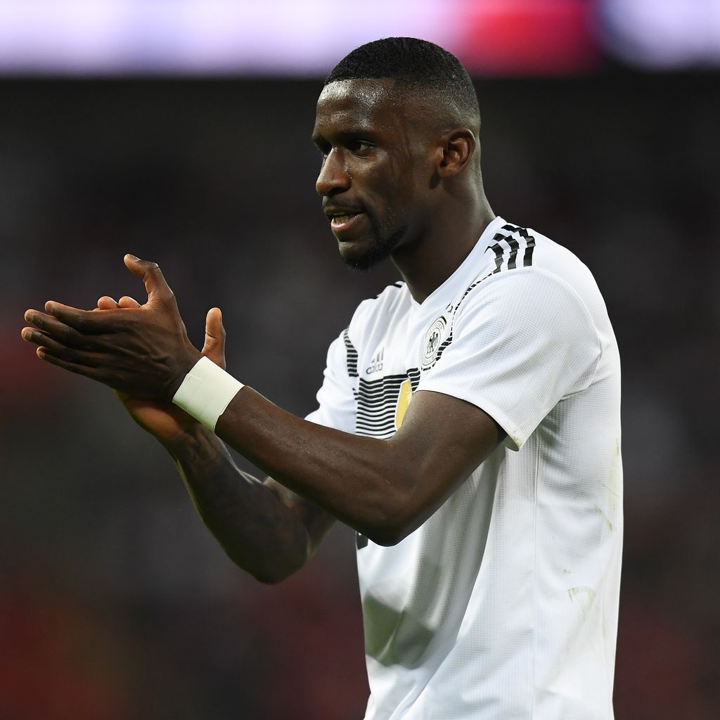 Antonio Rüdiger bei einem Freundschaftsspiel gegen England