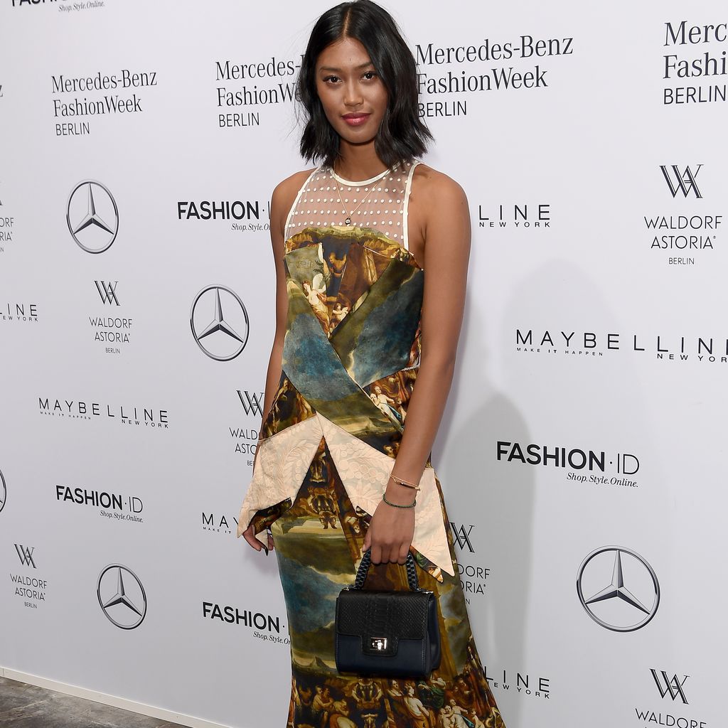 Anuthida Ploypetch bei der Mercedes-Benz Fashion Week 2017