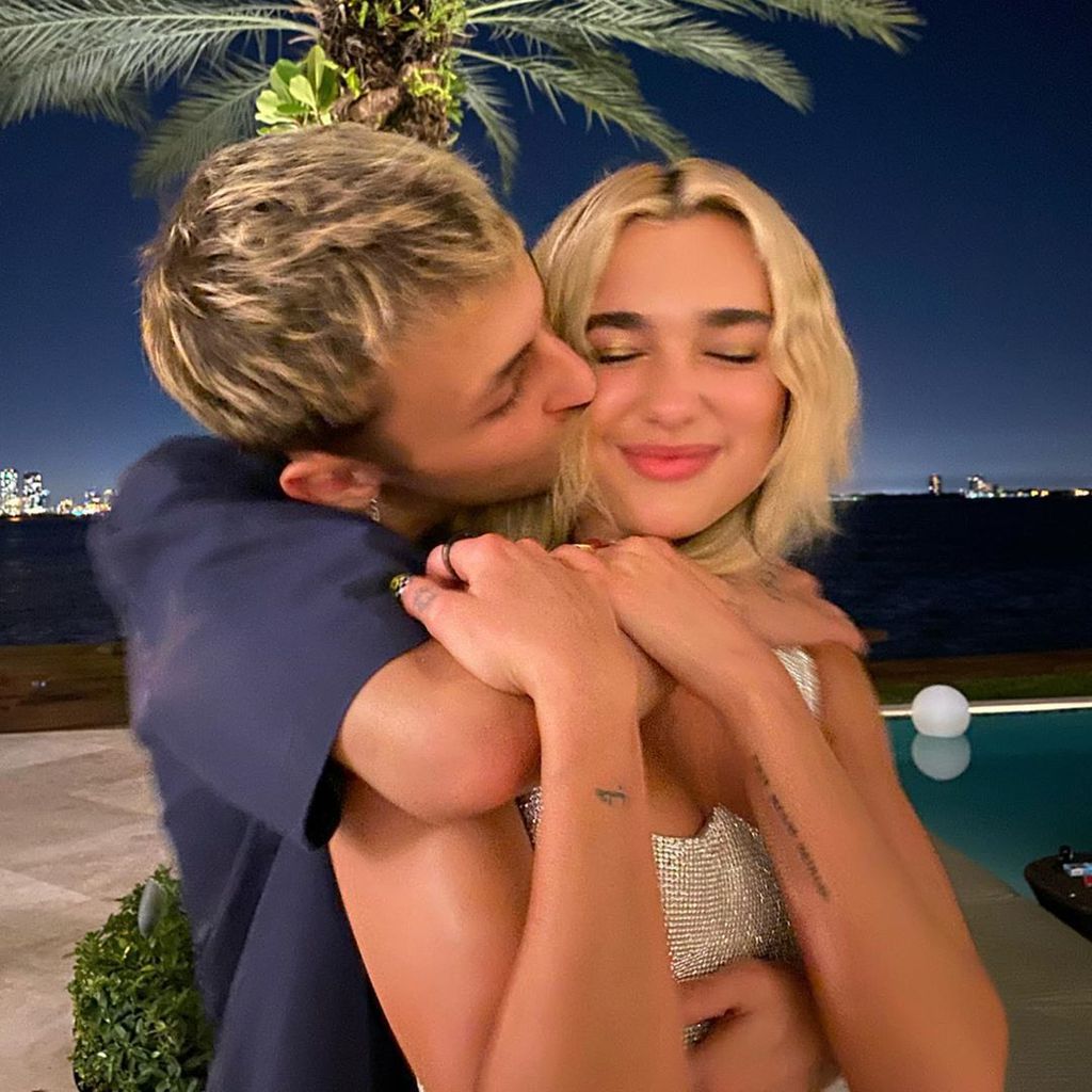 Anwar Hadid und seine Freundin Dua Lipa