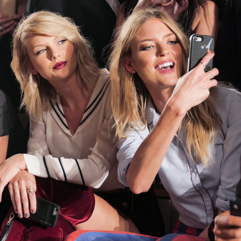 Anwar Hadid, Taylor Swift und Martha Hunt bei der New York Fashion Week 2016