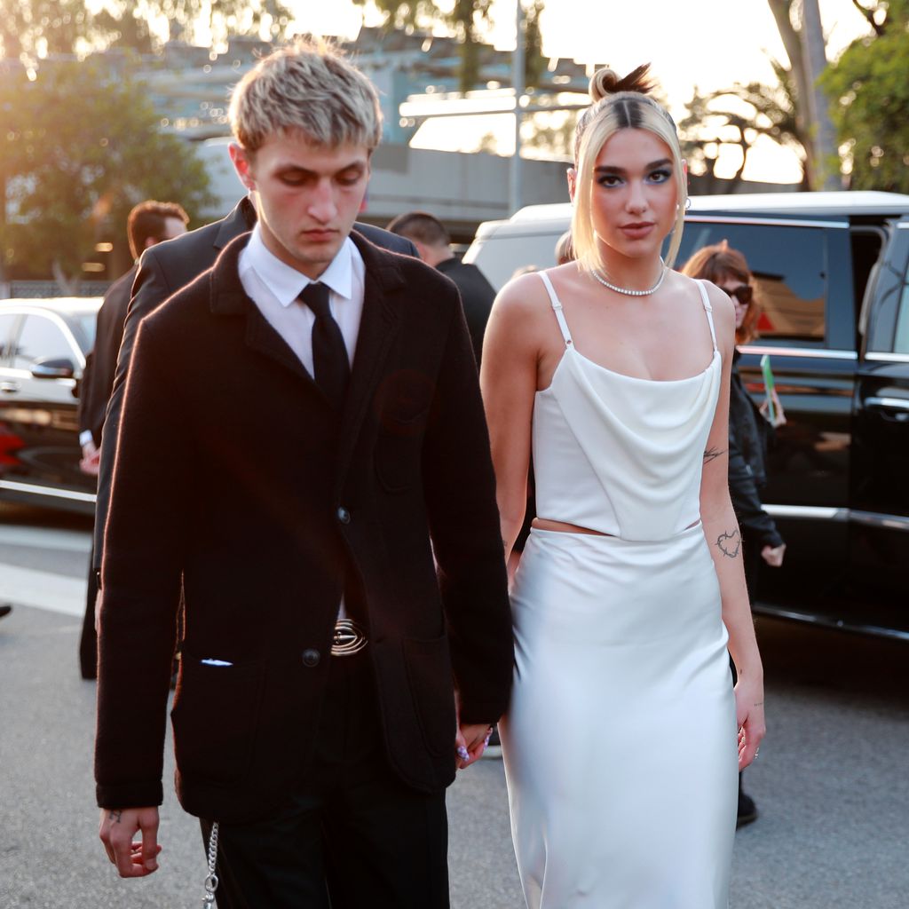Anwar Hadid und Dua Lipa bei den Grammy Awards 2020