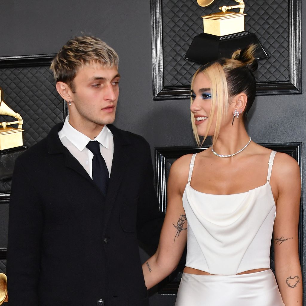 Anwar Hadid und Dua Lipa bei den Grammy Awards 2020