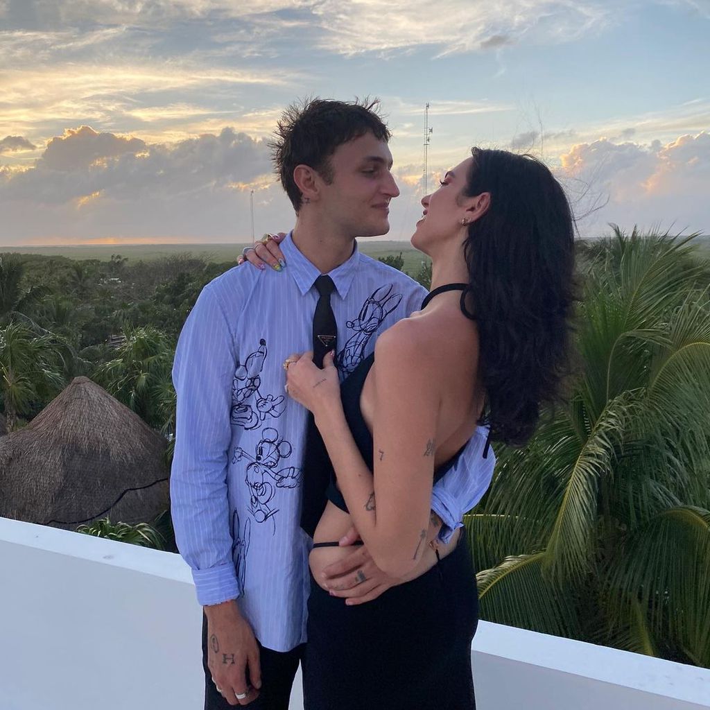 Anwar Hadid und Dua Lipa