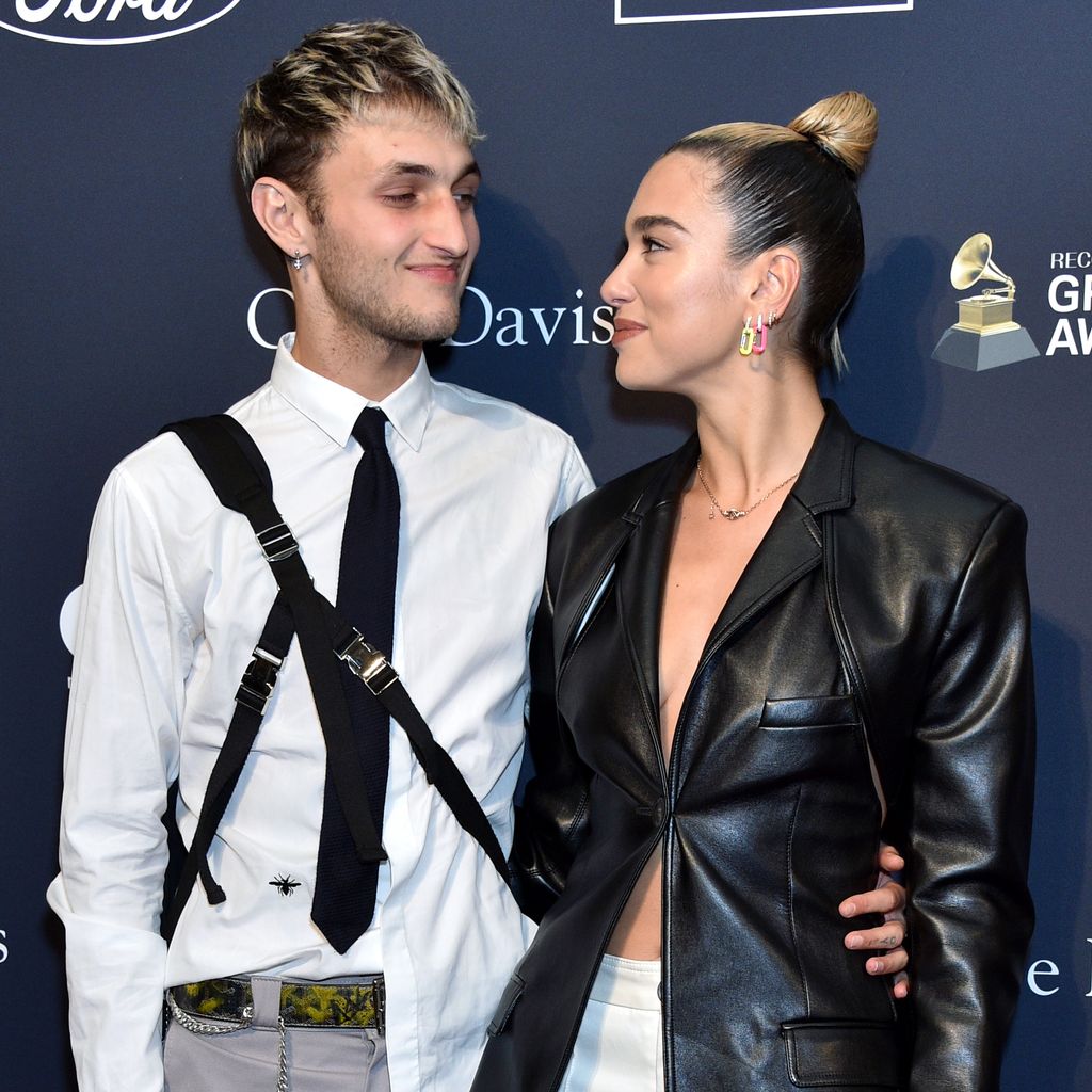 Anwar Hadid und Dua Lipa, Januar 2020