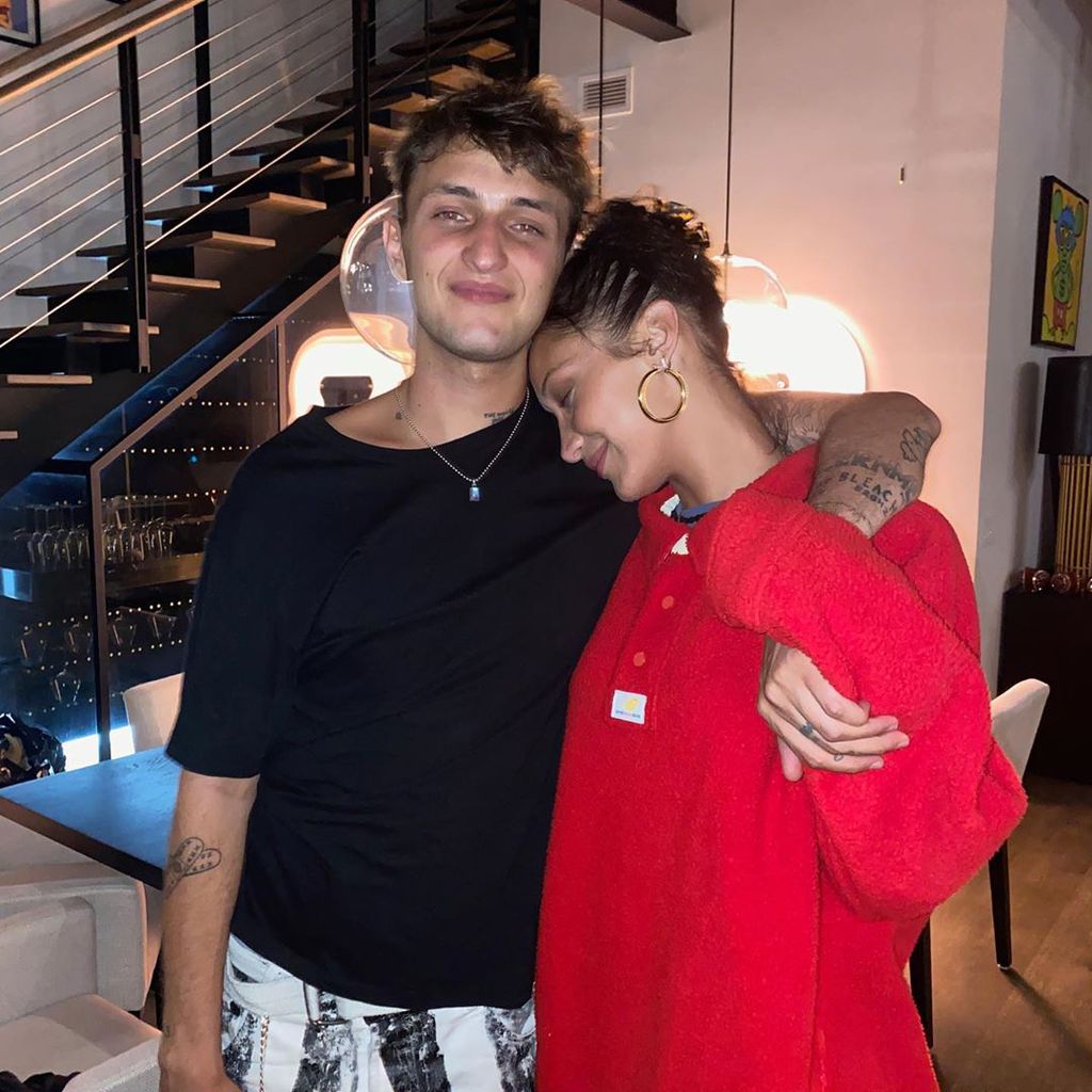 Anwar Hadid und Dua Lipa