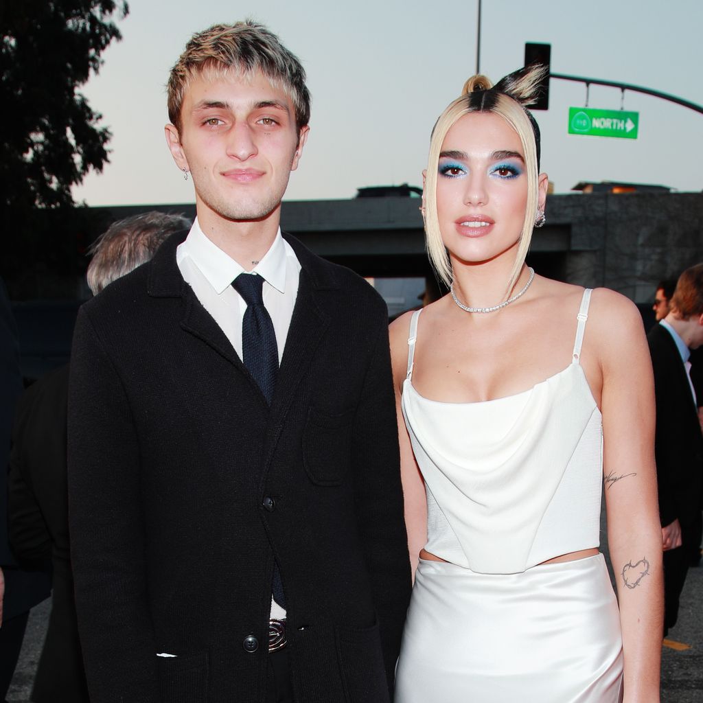 Anwar Hadid und Dua Lipa, Januar 2020