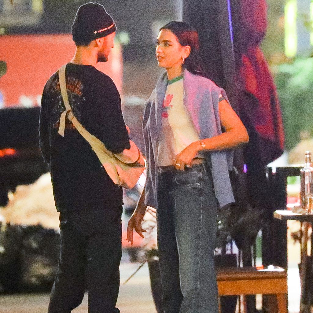 Anwar Hadid und Dua Lipa im September 2020