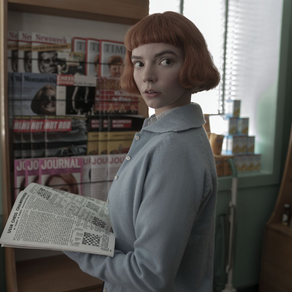 Anya Taylor-Joy als Beth Harmon in "Das Damengambit"