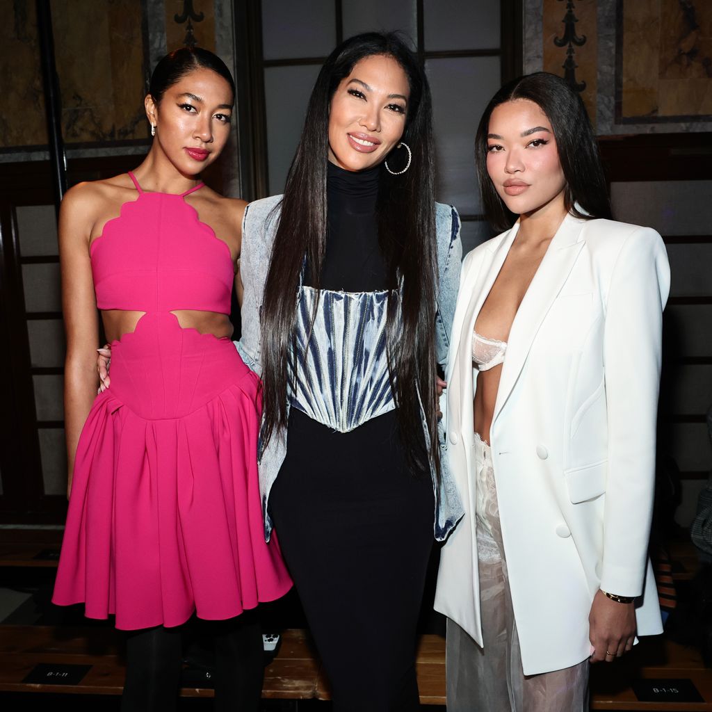 Aoki Lee, Kimora Lee und Ming Lee Simmons, Februar 2023