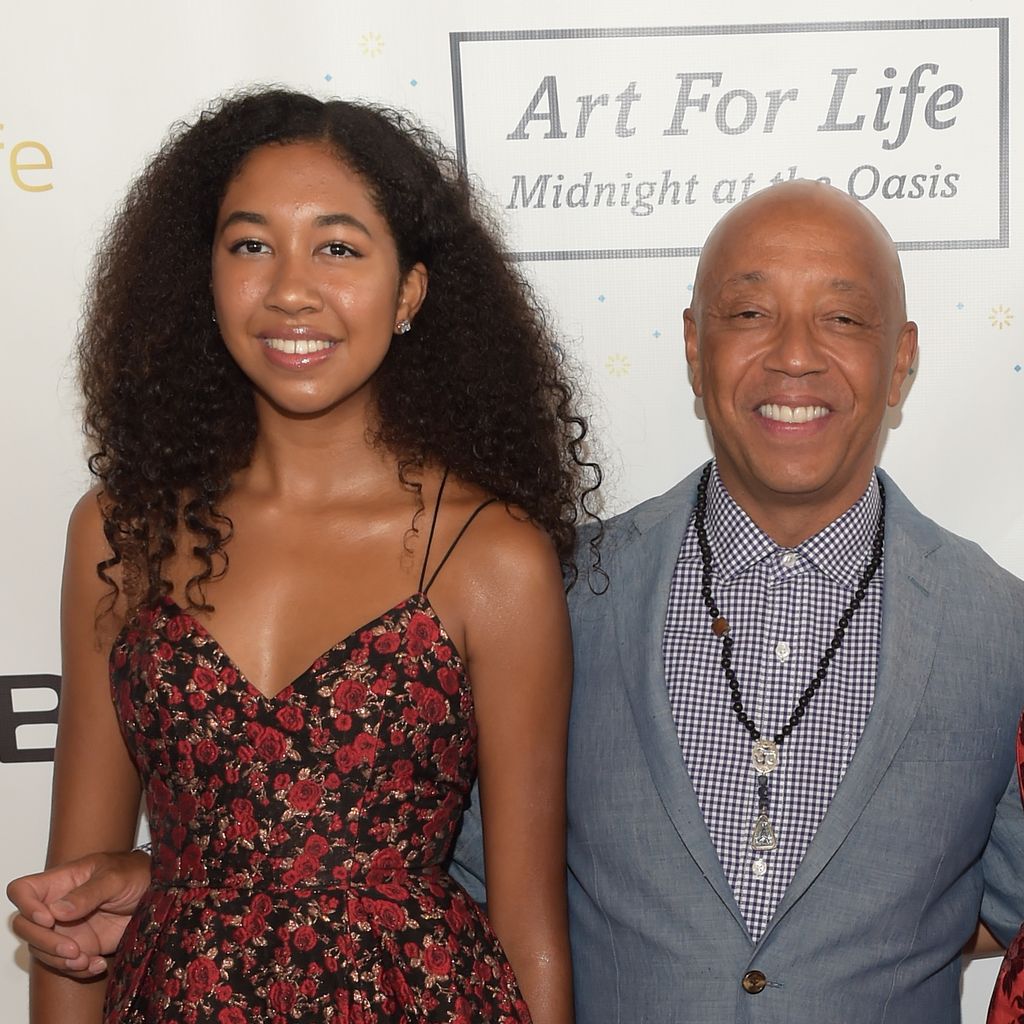 Aoki Lee Simmons und Russell Simmons