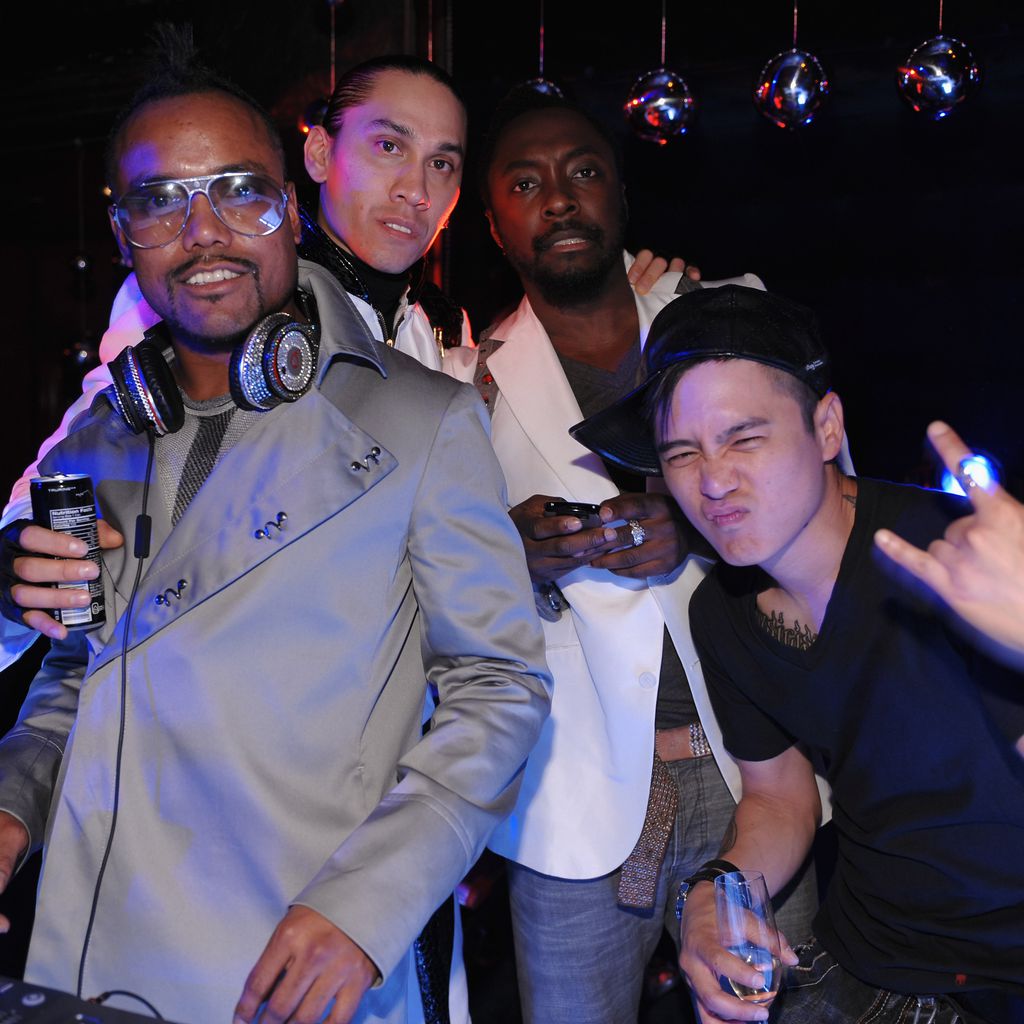 Apl.de.ap, Taboo, Will.i.am und DJ Poet von den Black Eyed Peas im Jahr 2009