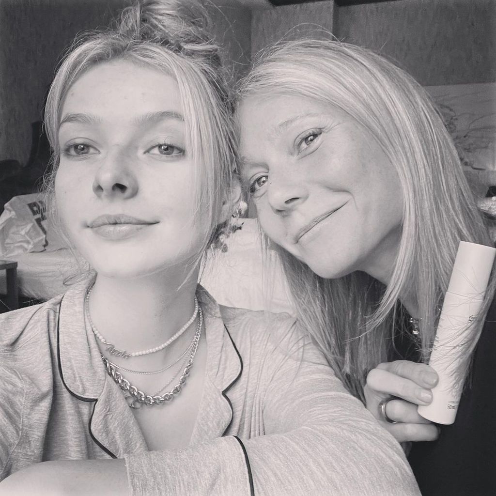 Apple Martin und ihre Mutter Gwyneth Paltrow, Schauspielerin