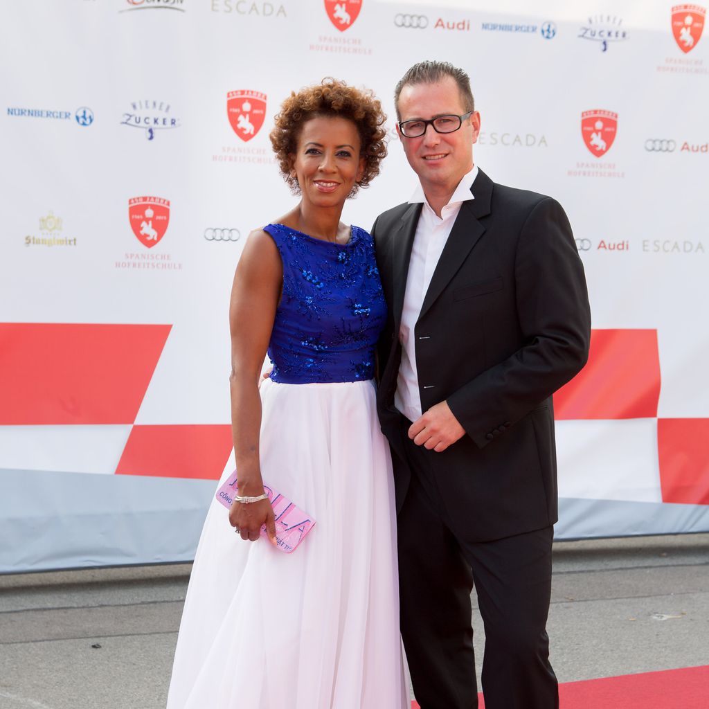 Arabella Kiesbauer mit ihrem Mann Florens Eblinger