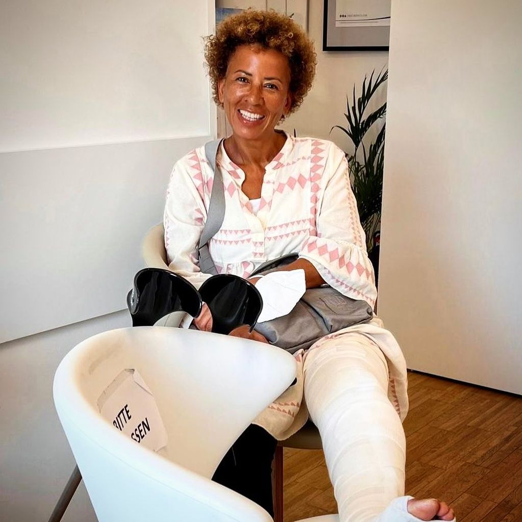 Arabella Kiesbauer vor ihrer OP im Februar 2023