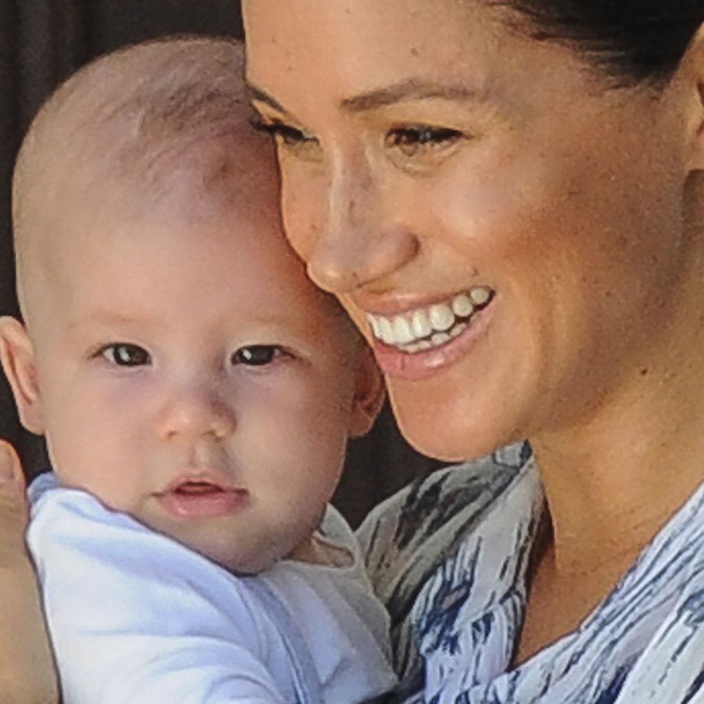 Archie Harrison und Herzogin Meghan im September 2019