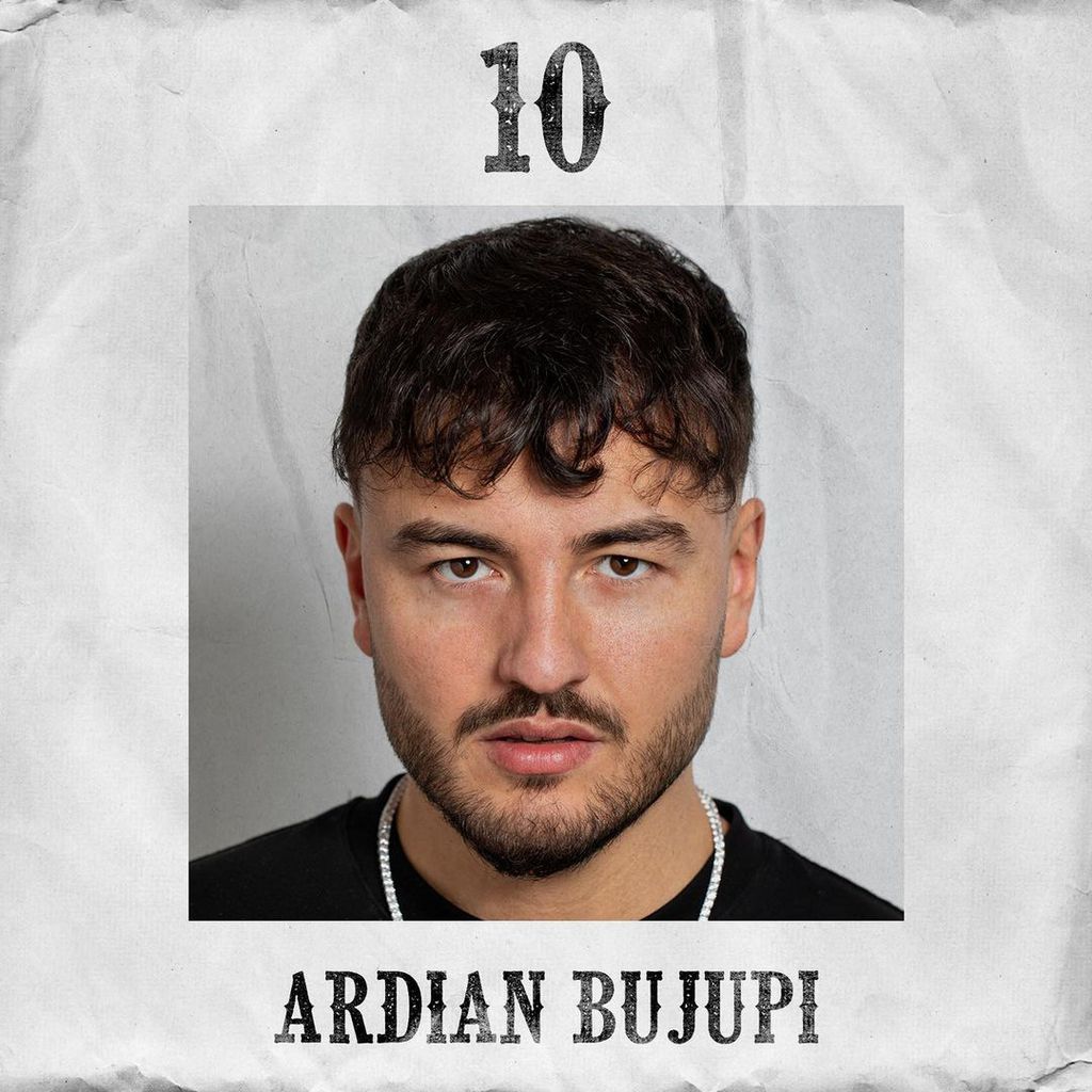Ardian Bujupis EP-Cover zu "10"