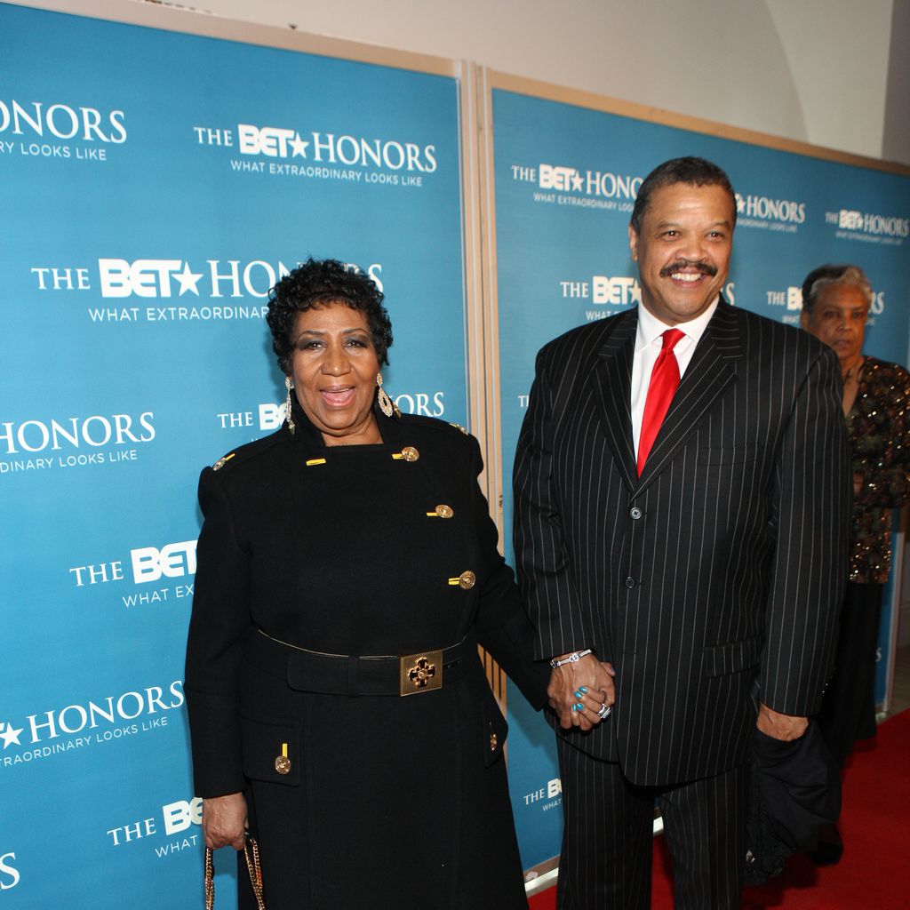 Sängerin Aretha Franklin mit ihrem Lebenspartner Willie Wilkerson 2012 in Washington, D.C.