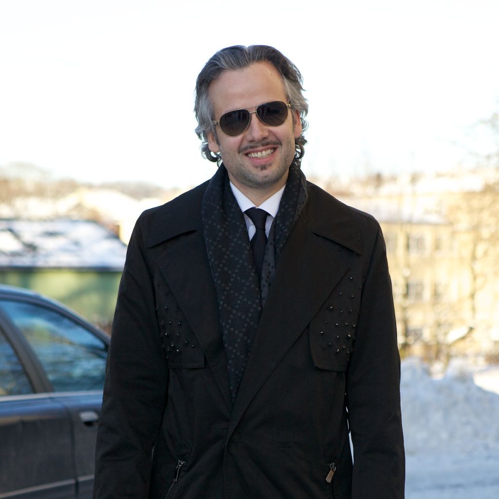 Ari Behn in Halden, Norwegen