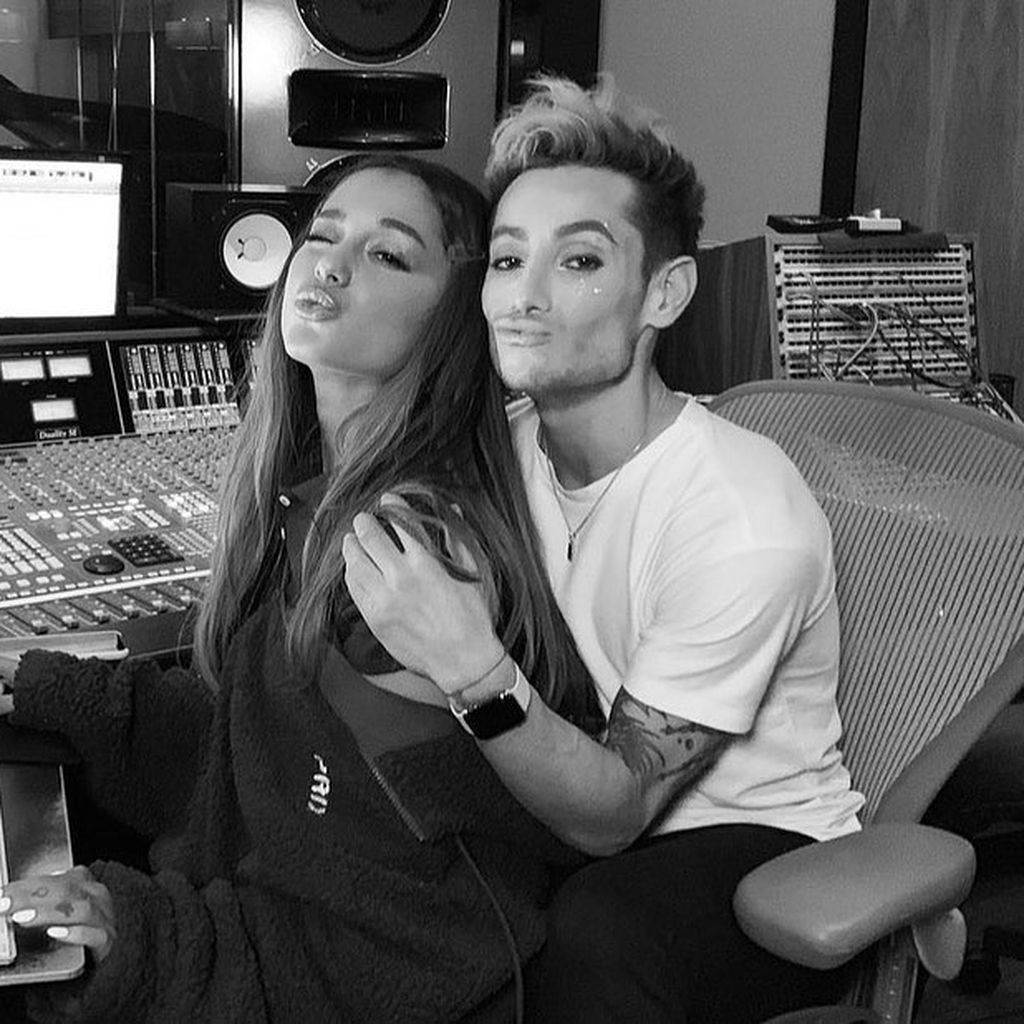 Ariana Grande und ihr Bruder Frankie im März 2022
