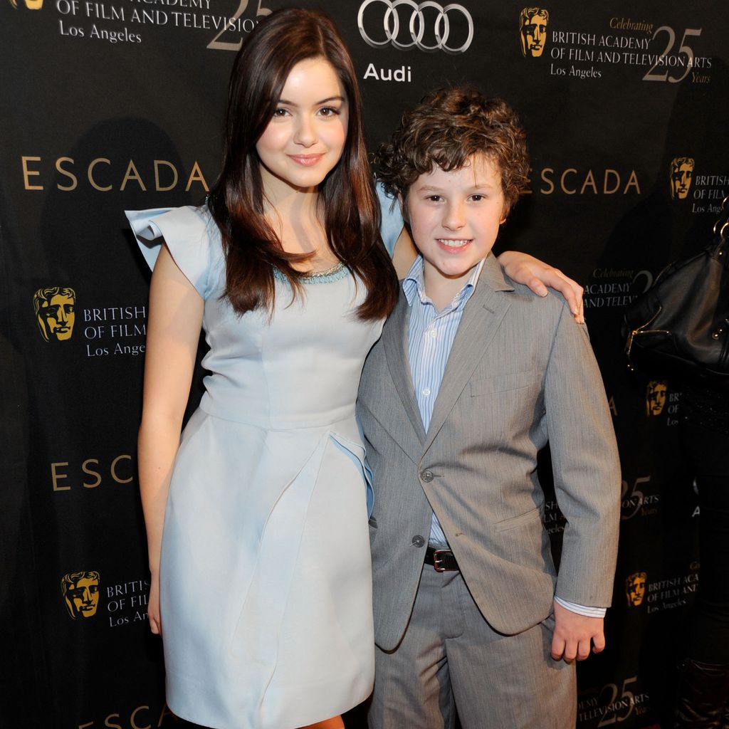 Ariel Winter und Nolan Gould im Januar 2012