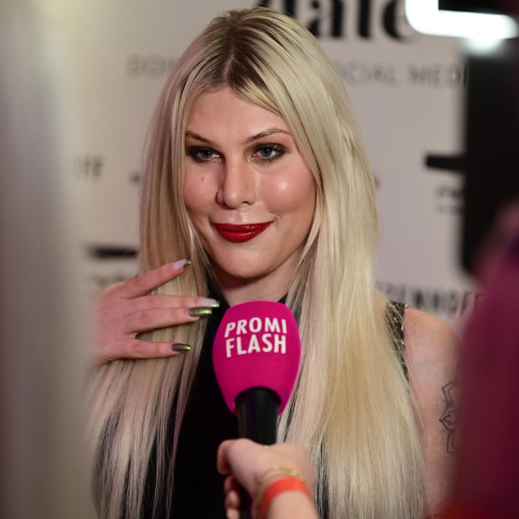 Arielle Rippegather auf der Berliner Fashion Week im Januar 2023
