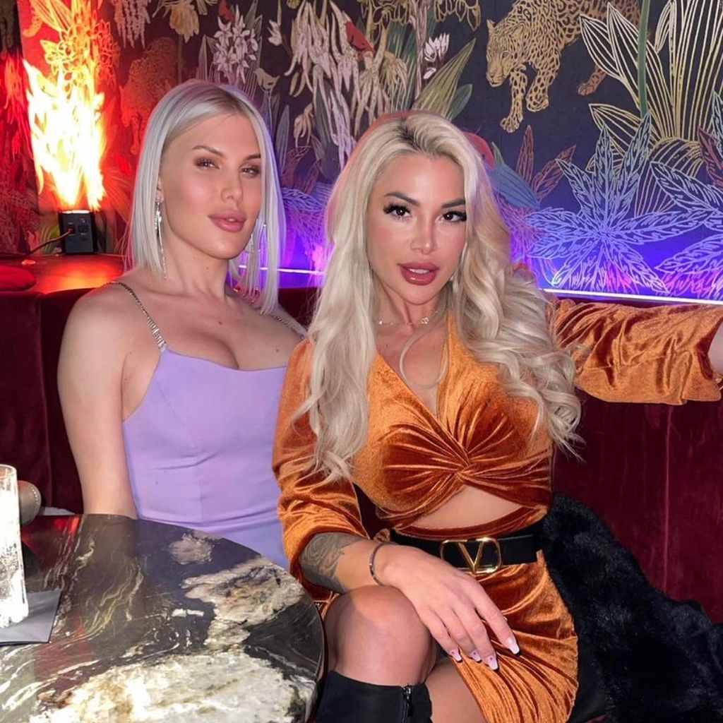 Arielle Rippegather und Sanja Alena, TV-Bekanntheiten