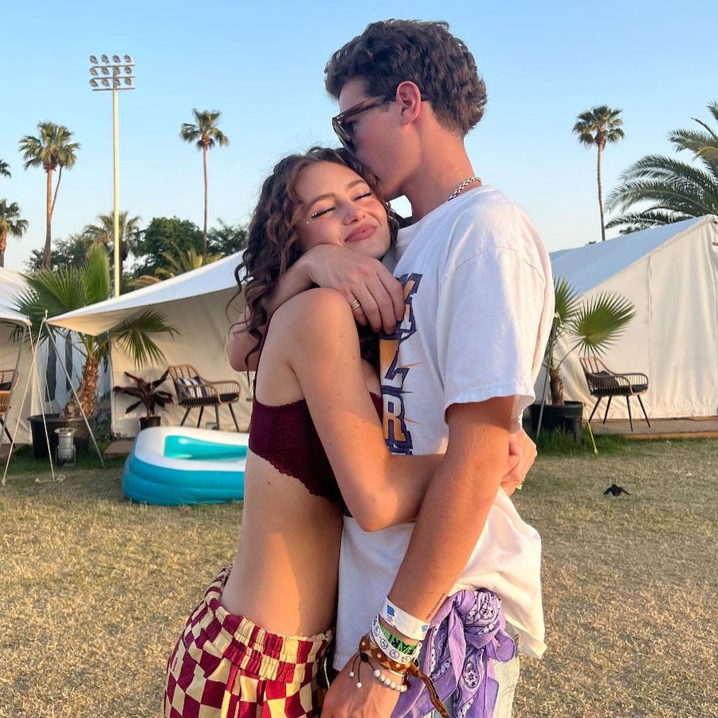 Leni Klum und Aris Rachevsky im April 2022