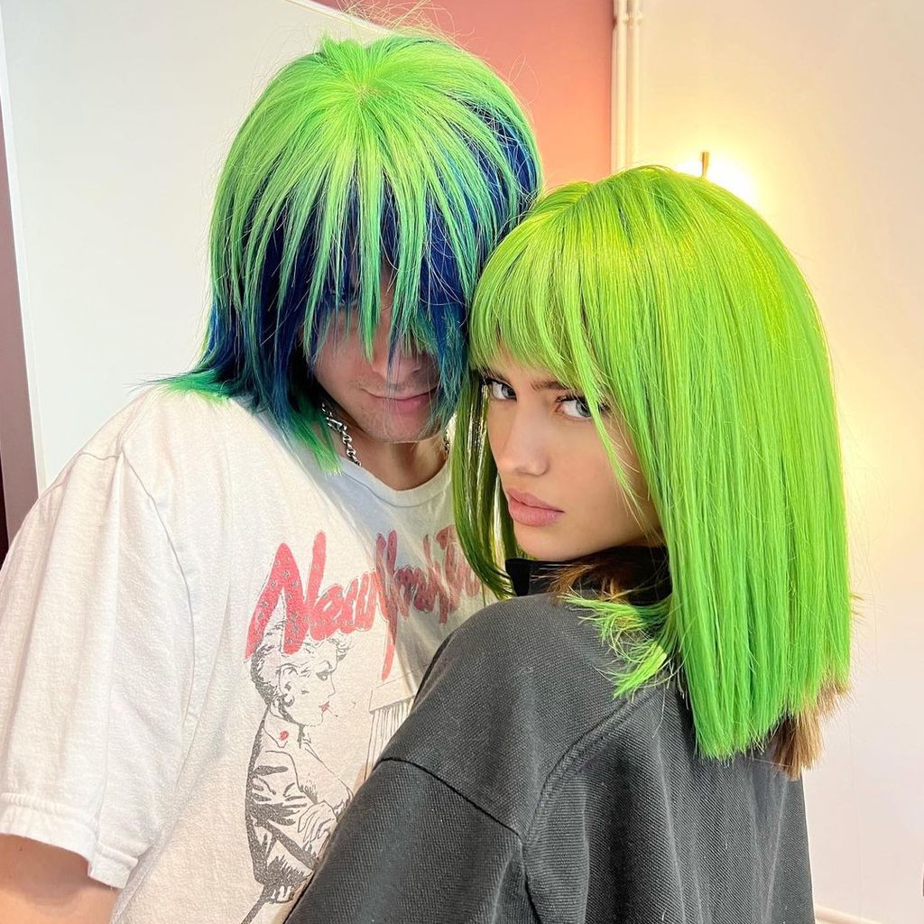 Aris Rachevsky und Leni Klum im November 2022