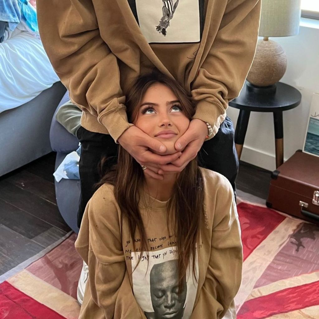 Aris Rachevsky und Leni Klum, 2022