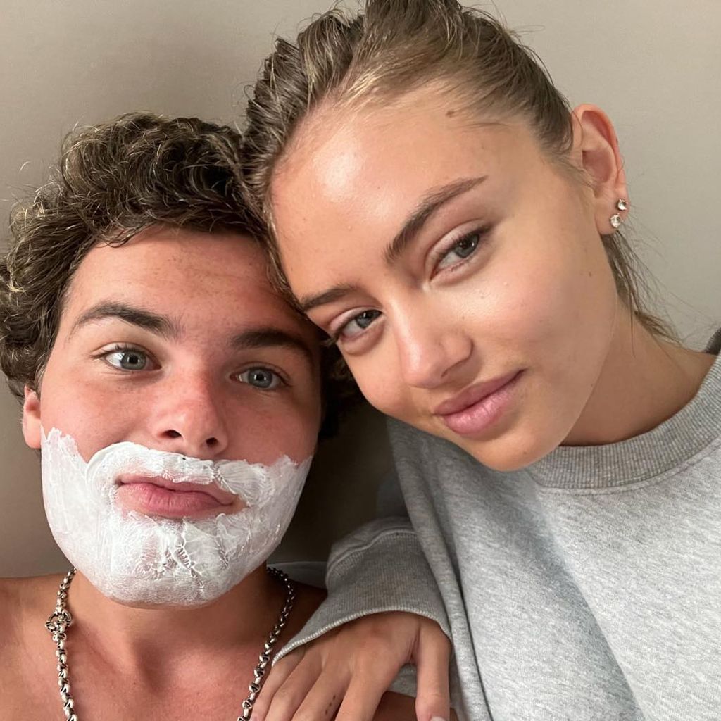 Aris Rachevsky und Leni Klum
