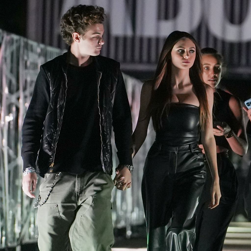 Aris Rachevsky und Leni Klum in Mailand im September 2022