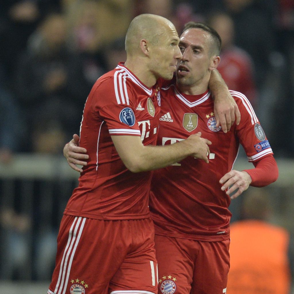 Arjen Robben und Franck Ribéry