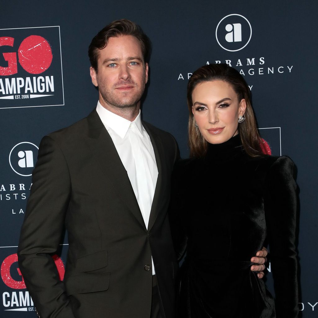 Armie Hammer und Elizabeth Chambers  im November 2019