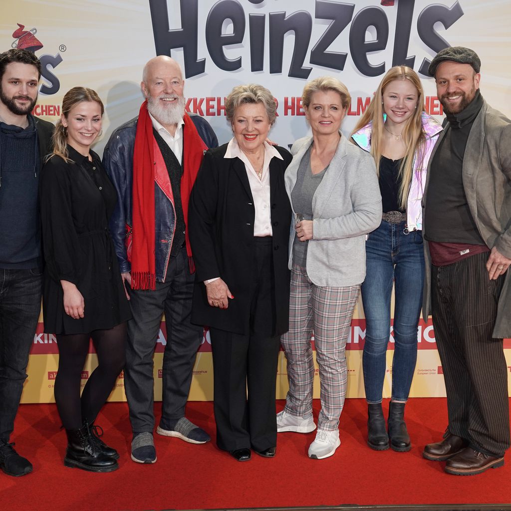 Arne Rudolf mit anderen Stars der "Lindenstraße"