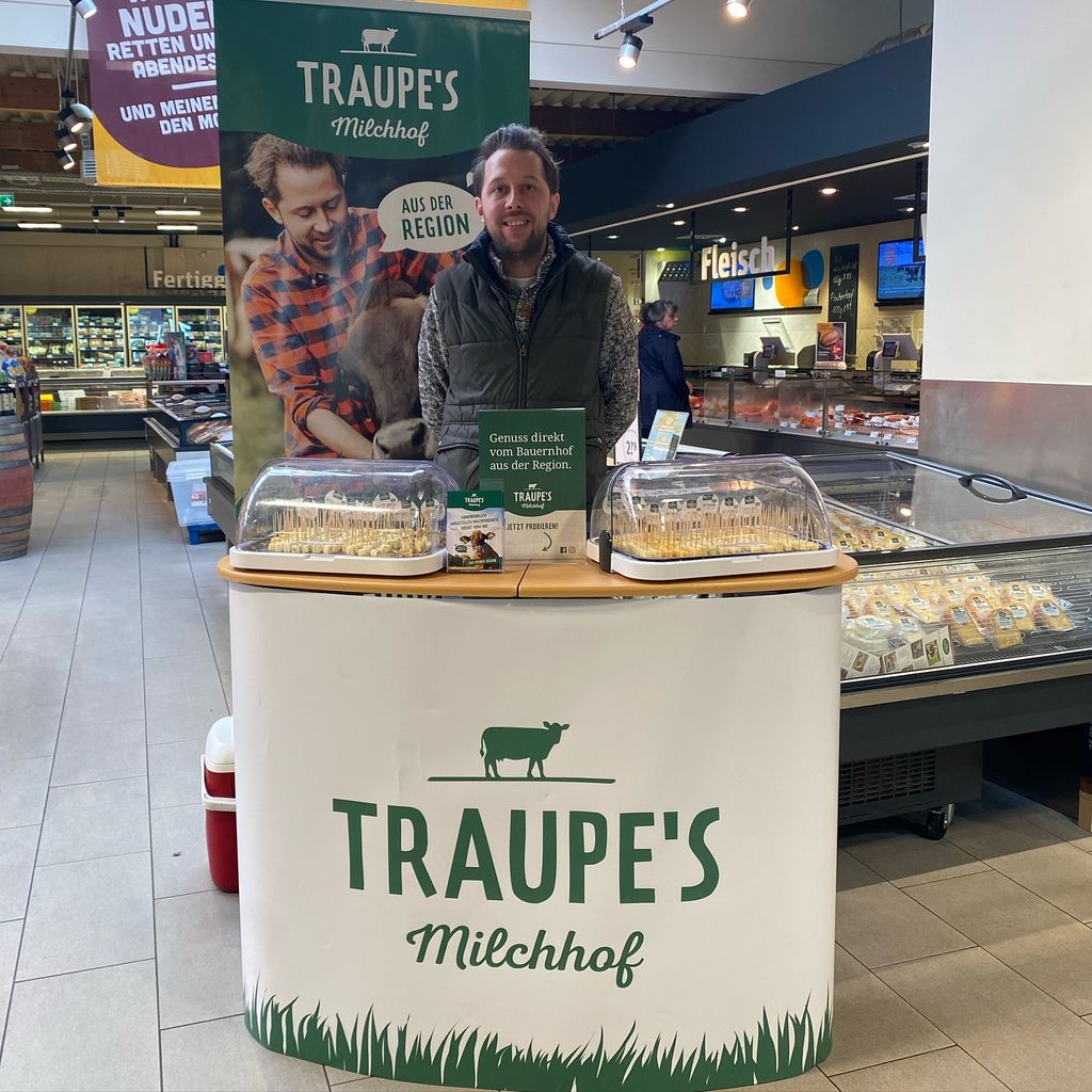 Milchbauer Arne Traupe
