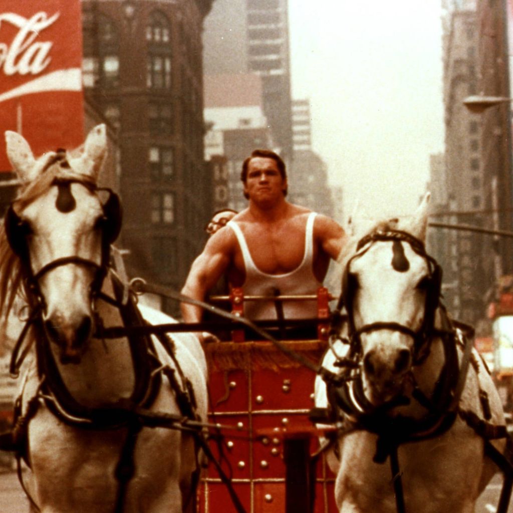 Arnold Schwarzenegger in "Herkules in New York"