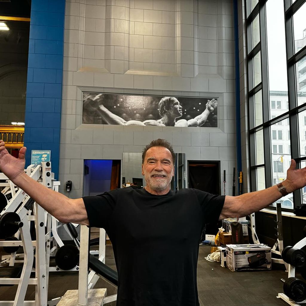 Arnold Schwarzenegger im Februar 2024