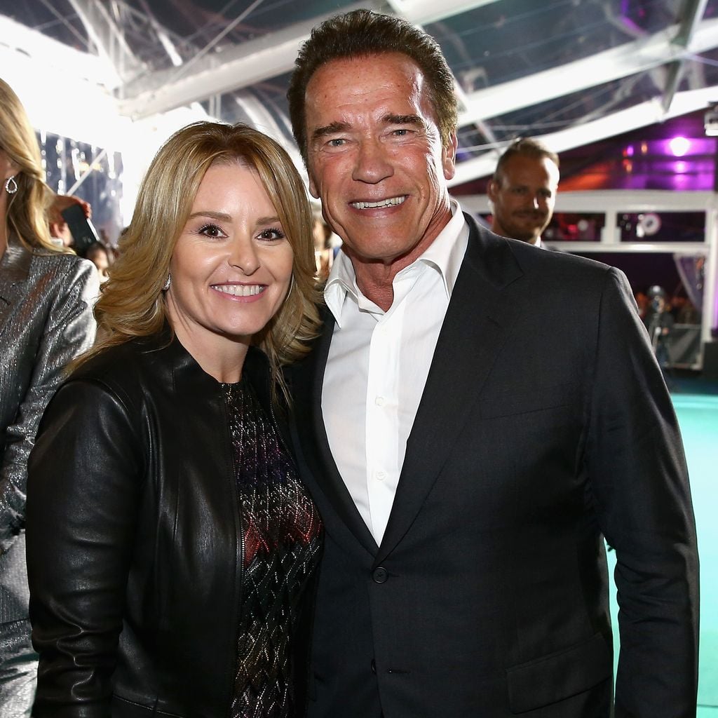 Arnold Schwarzenegger und Heather Milligan besuchen die Premiere von "Maggie", September 2015