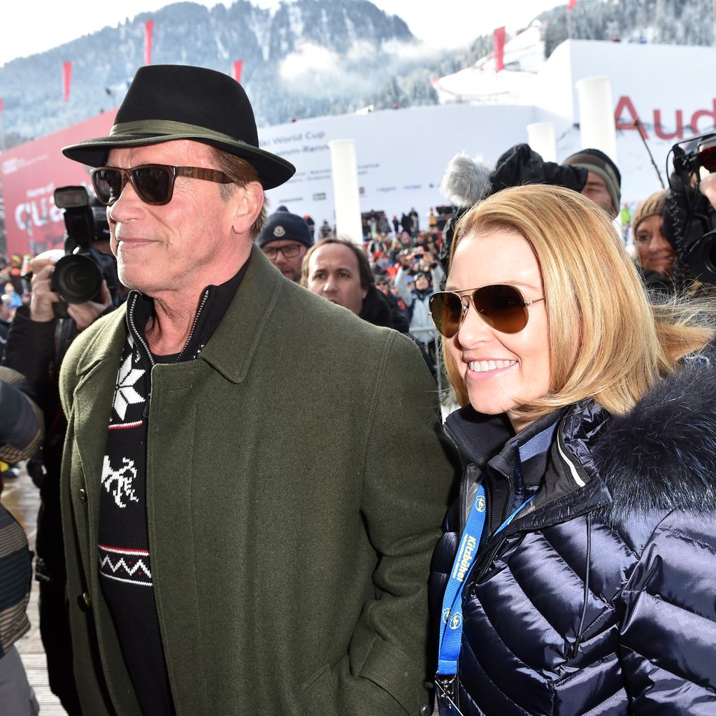 Arnold Schwarzenegger und seine Partnerin Heather Milligan