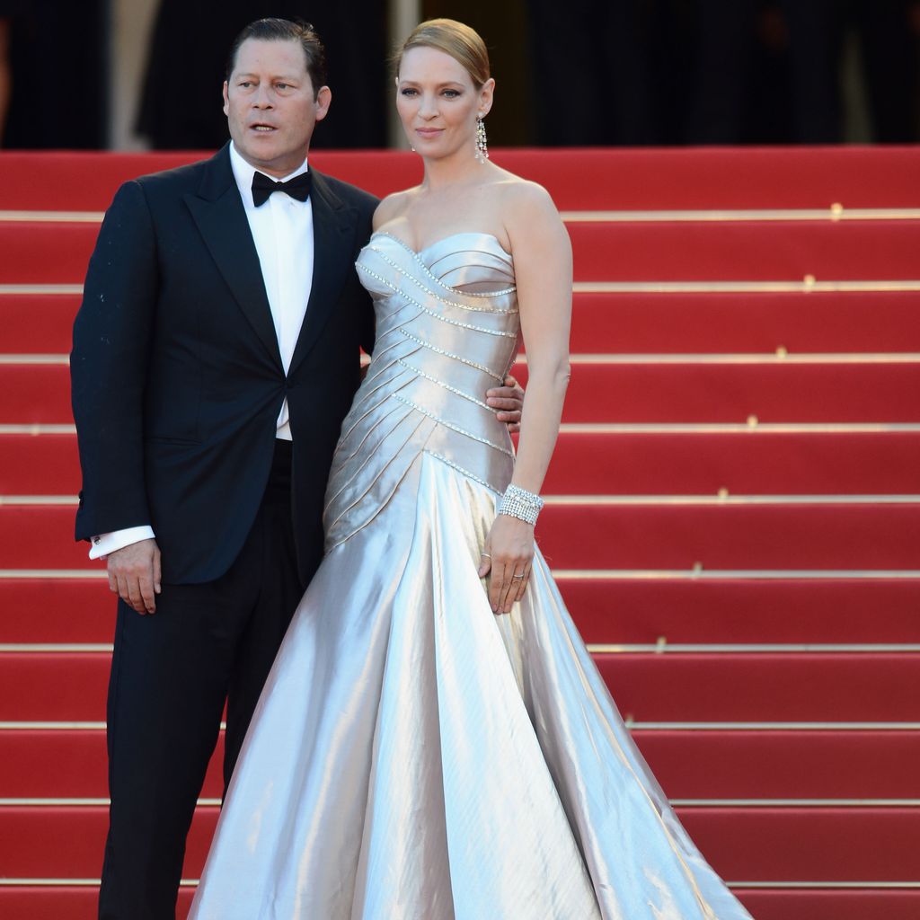 Arpad Busson und Uma Thurman, 2013
